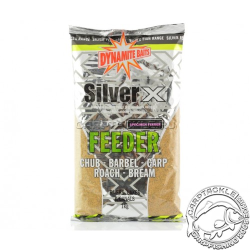 Прикормочная смесь Dynamite Baits Silver X Feeder - Specimen Mix 1kg