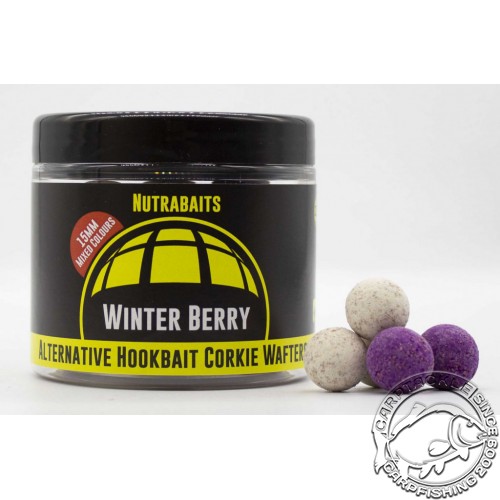 Бойлы нейтральной плавучести Nutrabaits Winter Berry Corkie Wafters 15mm
