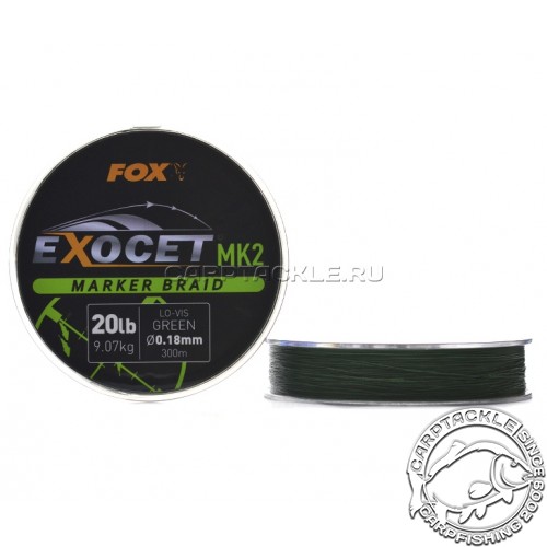 Шнур плетенный FOX Exocet MK2 Spod & Marker Braid
