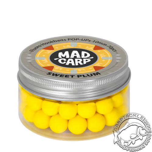 Плавающие бойлы Mad Carp Baits Fluoro POP-UP Sweet Plum