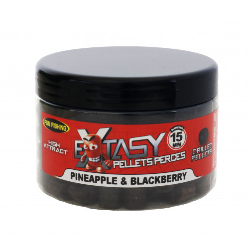 Пеллетс насадочный Fun Fishing Extasy Pineapple & Blackberry 15мм 250г