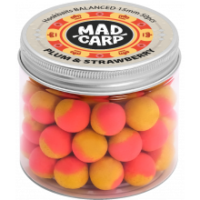 Бойлы насадочные Mad Carp Baits Balanced Plum & Strawberry