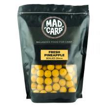 Бойлы тонущие Mad Carp Baits Fresh Pineapple 24мм 1кг