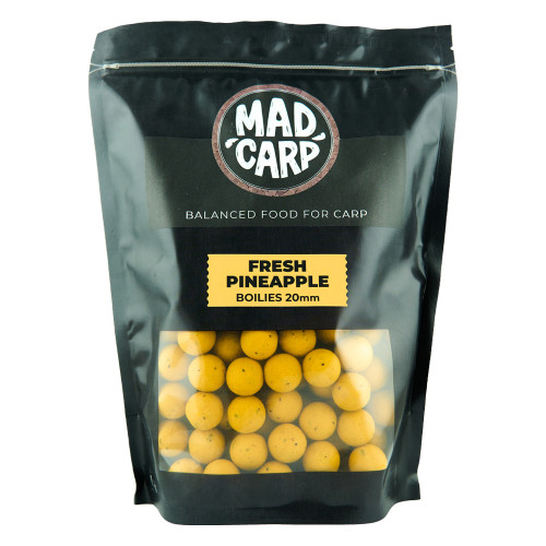 Бойлы тонущие Mad Carp Baits Fresh Pineapple 1kg