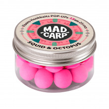 Плавающие бойлы Mad Carp Baits Fluoro POP-UP Squid & Octopus 15mm