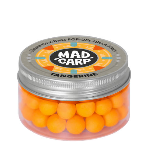 Плавающие бойлы Mad Carp Baits Fluoro POP-UP Tangerin