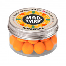 Плавающие бойлы Mad Carp Baits Fluoro POP-UP Tangerin 15mm