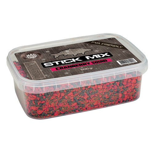 ПВА стик-микс Mad Carp Baits Cranberry Squid 500гр