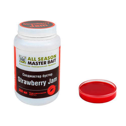 Сподмастер бустер Master Bait Strawberry Jam 500мл