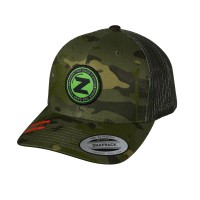 Бейсболка ZEMEX 6606MC цвет TROPIC GREEN