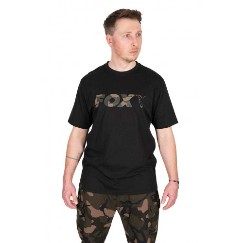 Футболка Fox Black/Camo Logo T-Shirt