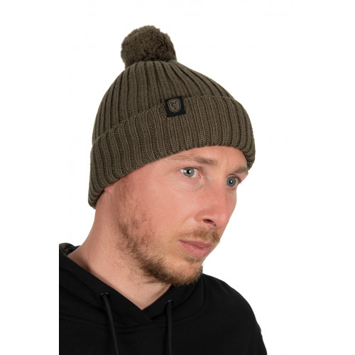 Шапка из мериносовой шерсти Fox Merino Bobble Hat