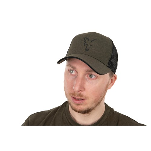 Кепка с сеткой Fox Collection Trucker Cap Green & Black