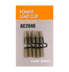 Безопасная клипса усиленная ORANGE Power lead clip