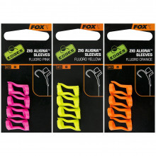 Лентяйки для зиг-рига Fox Zig Aligna Sleeves Fluoro