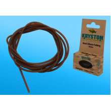 Силиконовая трубка Kryston Hook Silicone Tubing 1.0x2.1mm Brown