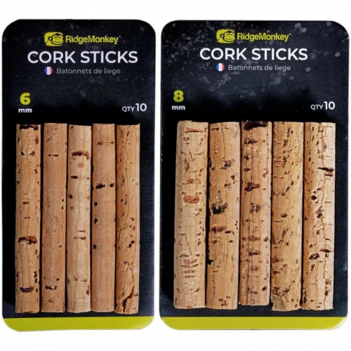  Пробковые палочки RidgeMonkey Combi Bait Drill Spare Cork Sticks