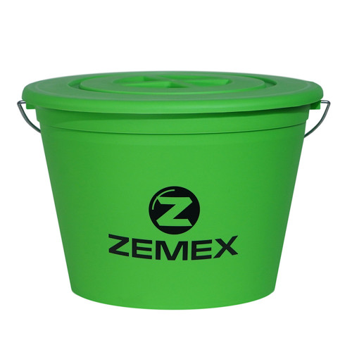 Ведро ZEMEX с крышкой, цвет зелёный, 17 л