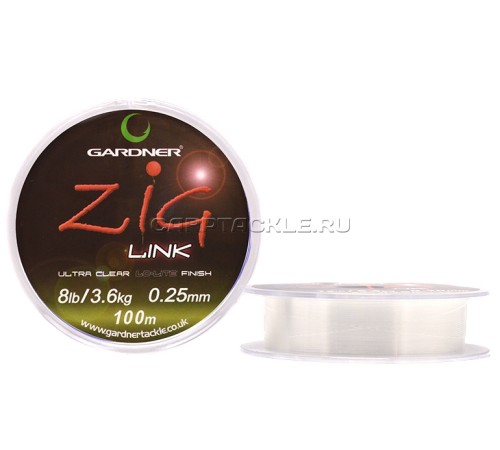 Поводковый материал для зиг рига Gardner Zig Link Clear