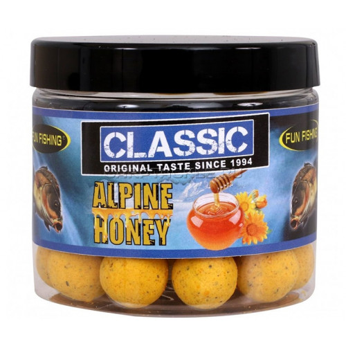 Плавающие бойлы 15мм Fun Fishing Classic Alpine Honey Pop-Ups 15mm Альпийский Мед
