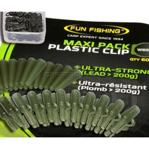 Набор безопасных клипс Fun Fishing Maxi Pack Plastic Clip