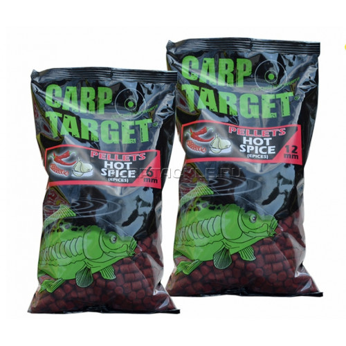 Пеллетс Fun Fishing Pellets Carp Target Hot Spice 800g