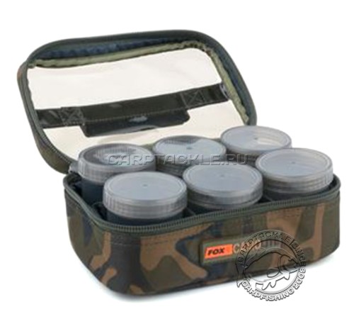 Сумка с 6 банками Fox Camolite Glug 6 Pot Case