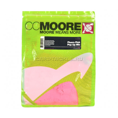 Флуоресцентный базовый микс CCMoore Fluoro Pink Base Mix 300g для плавающих бойлов розовый