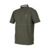 Рубашка поло Fox Collection Green & Silver Polo Shirt