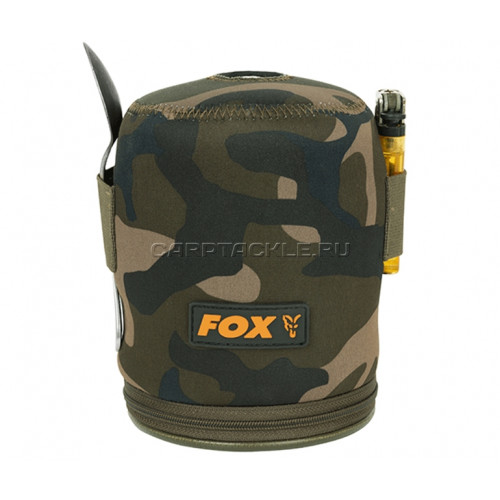 Чехол для газового болона Fox Camo Neoprene Gas cannister Cover