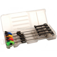 Набор механических сигнализаторов поклевки Fox MK3 Swinger® 4 Rod Set (R,O,G,B)