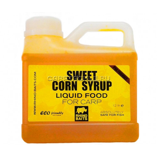 Ликвид Rhino Baits Liquid Food Sweet Corn Syrup Cладкий кукурузный сироп 1.2 литра