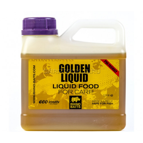 Ликвид Rhino Baits Liquid Food Golden Liquid Смесь масел 1.2 литра