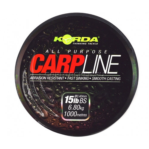 Леска Korda Carp Line 15lb d-0.40мм 6710м