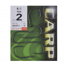 Крючки карповые c тефлоновым покрытием Hayabusa K-1 NRB