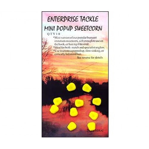 Искусственная кукуруза Enterprise Tackle Mini Sweetcorn Yellow Pop-Up Unflavored