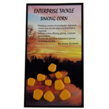 Искусственная тонущая кукуруза Enterprise Tackle Sinking Sweetcorn Orange