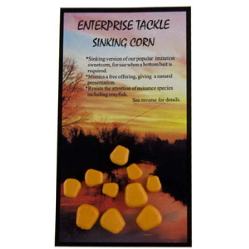 Искусственная тонущая кукуруза Enterprise Tackle Sinking Sweetcorn Orange