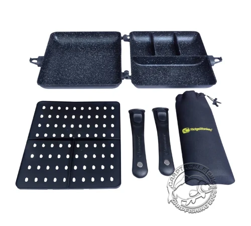 Тостер со вставкой Ridge Monkey Connect Combi & Steamer XXL Granite Edition