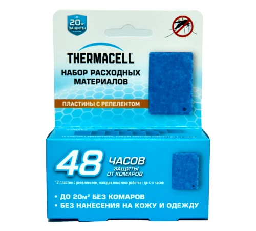 Набор запасной THERMACELL Backpacker Refills (12 пластин)