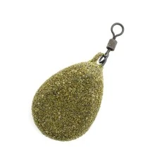 Грузило Korda Textured Flat Pear Swivel  3.5oz 99гр