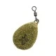 Грузило Korda Textured Flat Pear Swivel  3.5oz 99гр