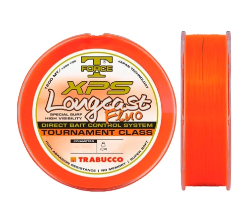 Леска Trabucco T-Force Long Cast Fluo
