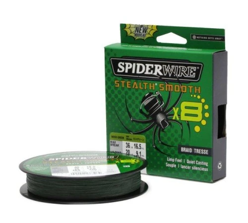 Шнур Spiderwire Stealth Smooth8 Green 0.23mm 150m