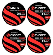 Леска плетеная Cygnet Sinking Braided Reel Line