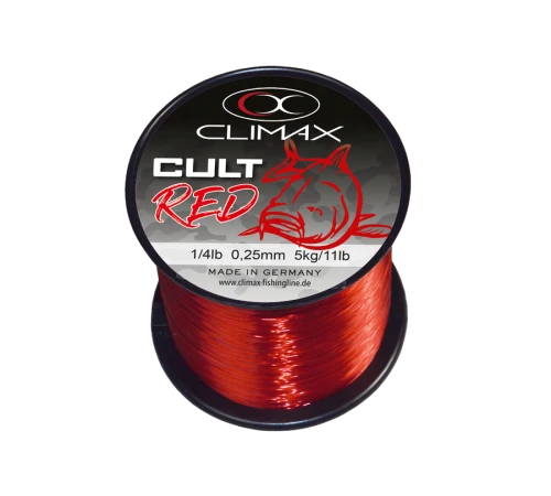 Леска CLIMAX CULT Carpline red