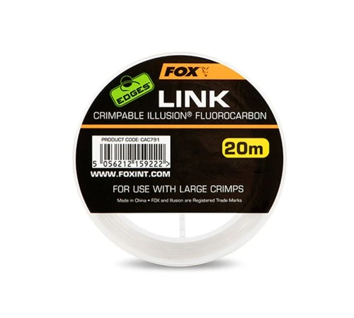 Флюрокарбоновый поводковый материал Fox EDGES Link Illusion Flurocarbon