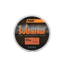 Плетеная леска Fox Submerge High Visual Sinking Braid