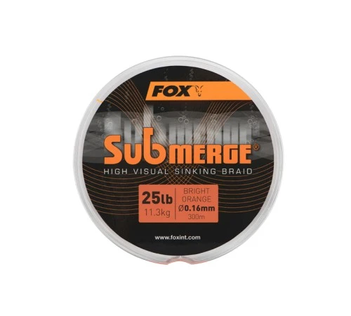 Плетеная леска Fox Submerge High Visual Sinking Braid