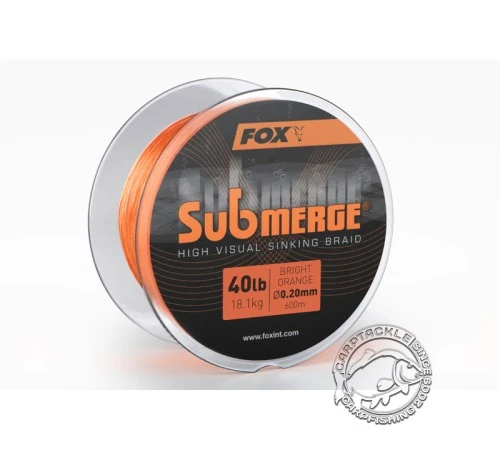 Плетеная леска Fox Submerge High Visual Sinking Braid